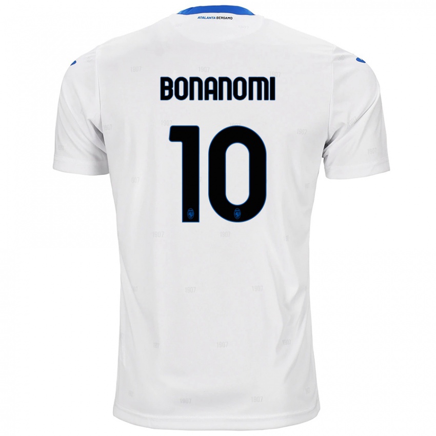 Niño Camiseta Andrea Bonanomi #10 Blanco 2ª Equipación 2024/25 La Camisa Chile