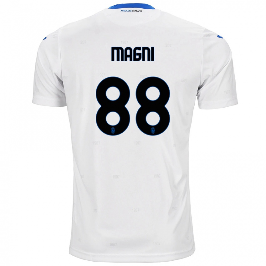 Niño Camiseta Gloria Magni #88 Blanco 2ª Equipación 2024/25 La Camisa Chile