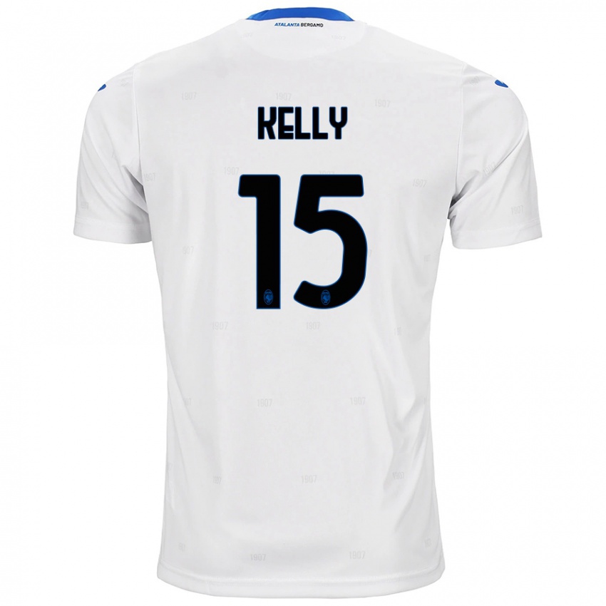 Niño Camiseta Maegan Kelly #15 Blanco 2ª Equipación 2024/25 La Camisa Chile