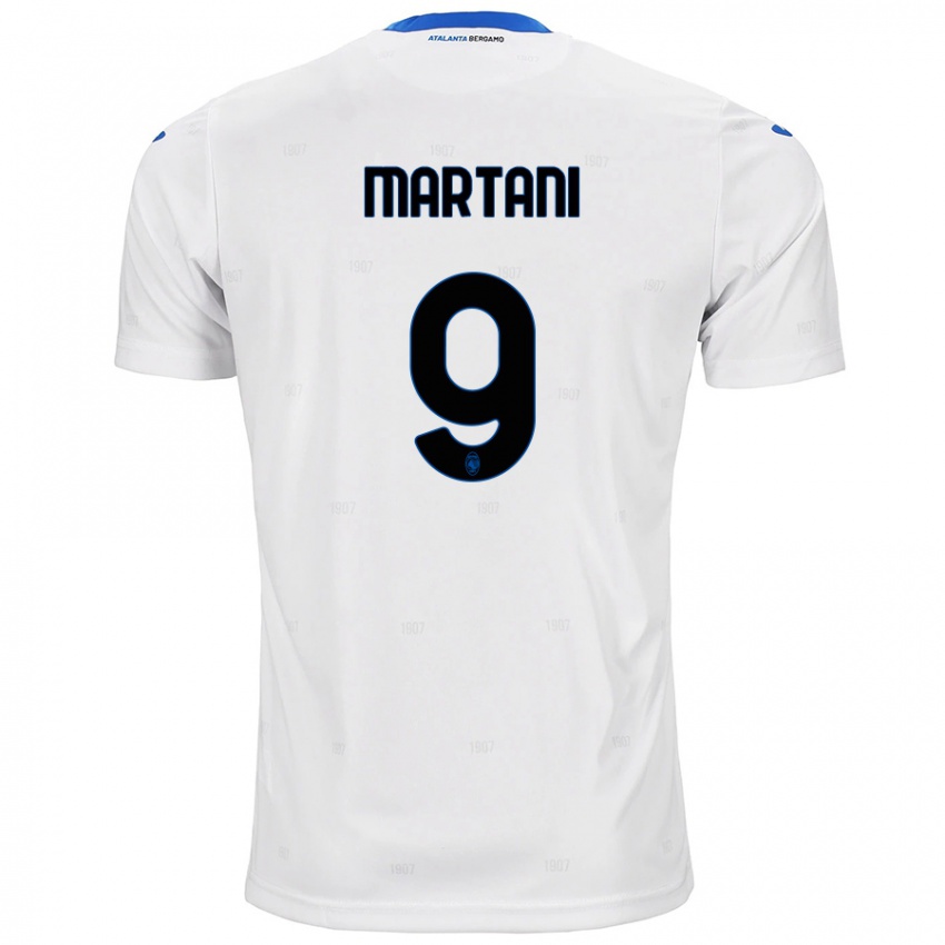 Niño Camiseta Alice Martani #9 Blanco 2ª Equipación 2024/25 La Camisa Chile