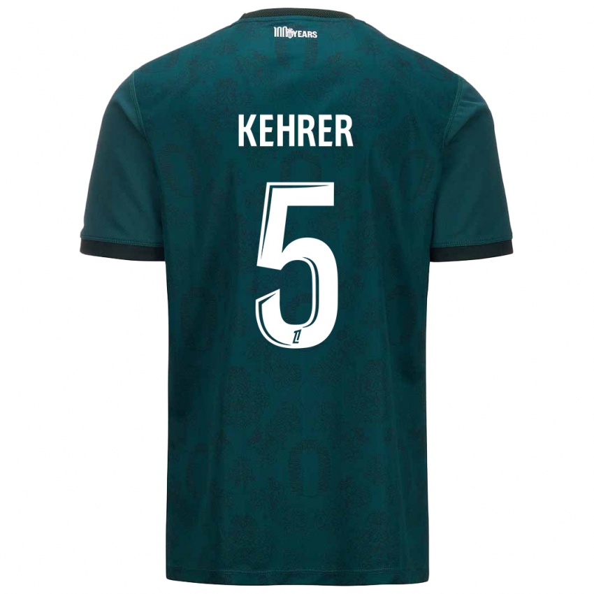 Niño Camiseta Thilo Kehrer #5 Verde Oscuro 2ª Equipación 2024/25 La Camisa Chile