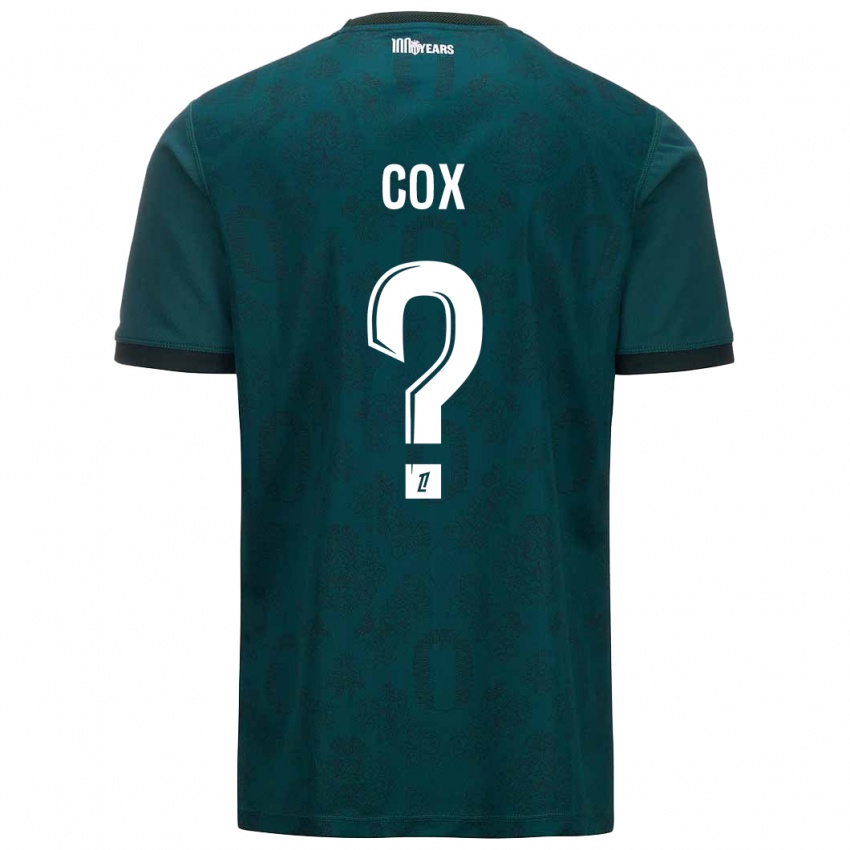 Niño Camiseta Matthew Cox #0 Verde Oscuro 2ª Equipación 2024/25 La Camisa Chile