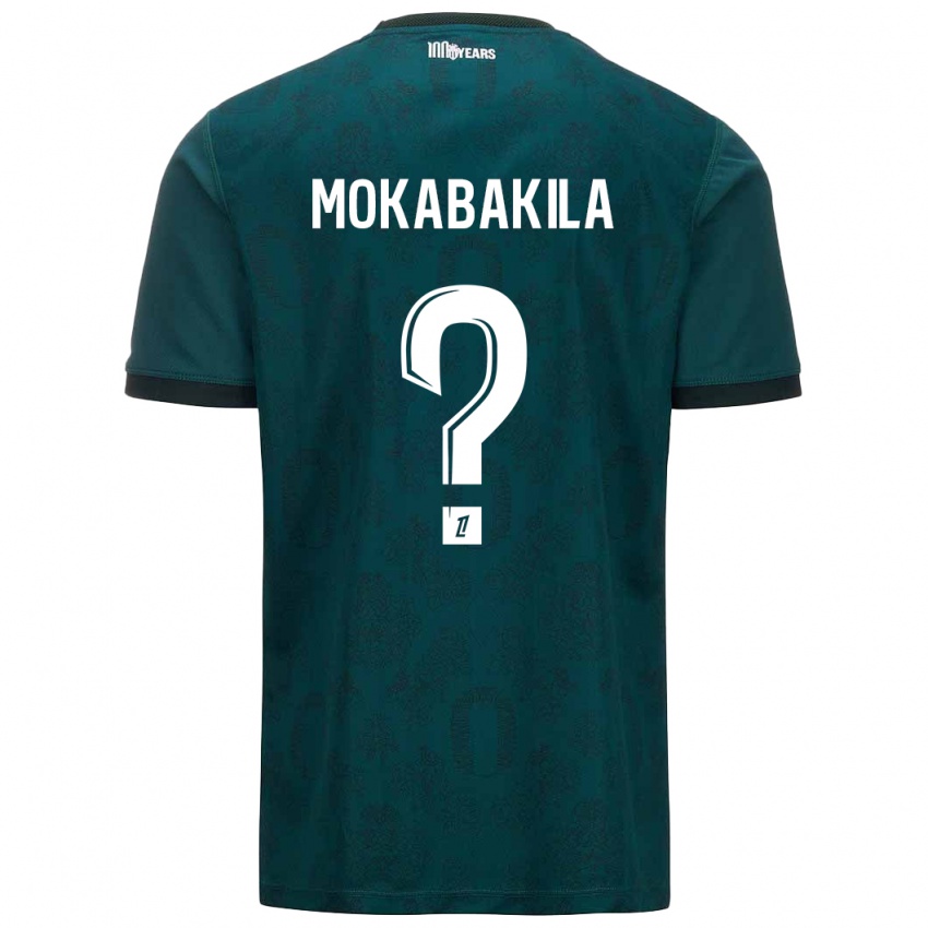 Niño Camiseta Nick Mokabakila #0 Verde Oscuro 2ª Equipación 2024/25 La Camisa Chile