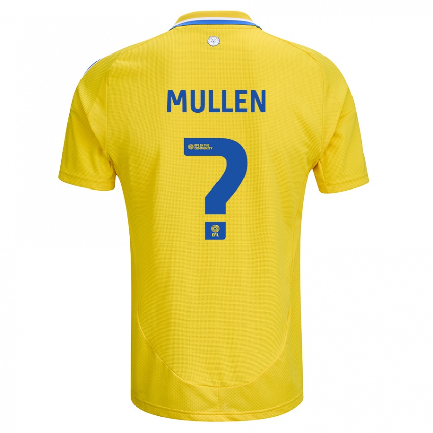 Niño Camiseta Jeremiah Chilokoa-Mullen #0 Amarillo Azul 2ª Equipación 2024/25 La Camisa Chile