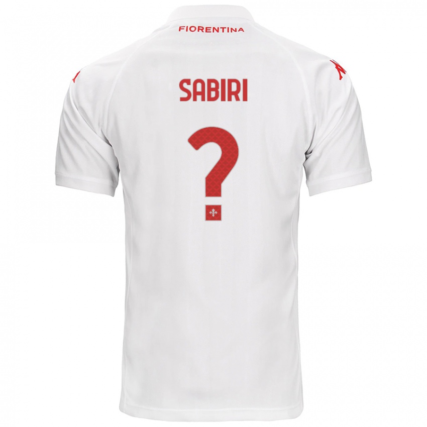 Niño Camiseta Abdelhamid Sabiri #0 Blanco 2ª Equipación 2024/25 La Camisa Chile