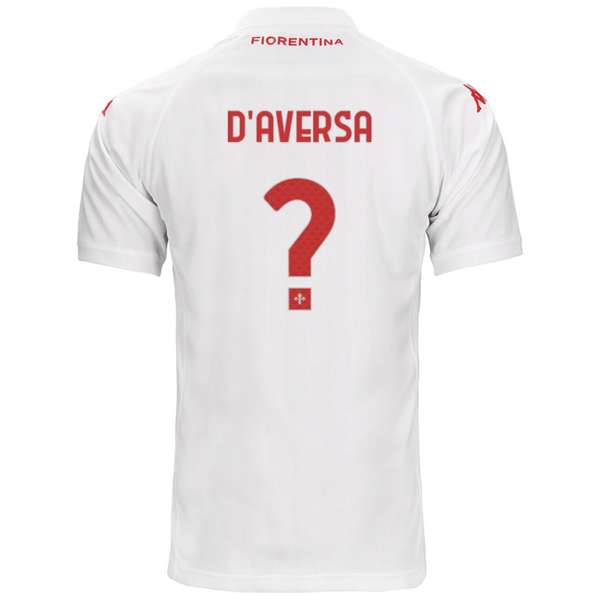 Niño Camiseta Simone D'aversa #0 Blanco 2ª Equipación 2024/25 La Camisa Chile