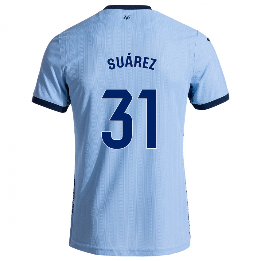 Niño Camiseta Adri Suárez #31 Azul Cielo 2ª Equipación 2024/25 La Camisa Chile