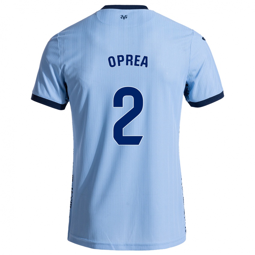 Niño Camiseta Olivia Oprea #2 Azul Cielo 2ª Equipación 2024/25 La Camisa Chile