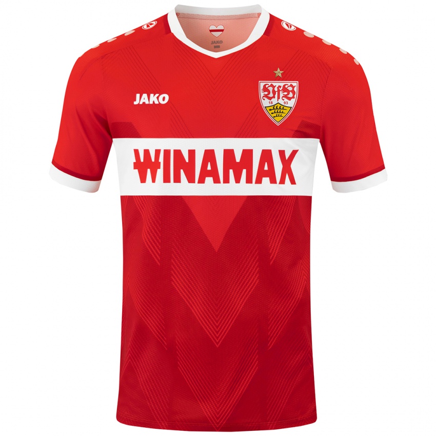 Niño Camiseta Dimitrios Mitakidis #0 Rojo Blanco 2ª Equipación 2024/25 La Camisa Chile