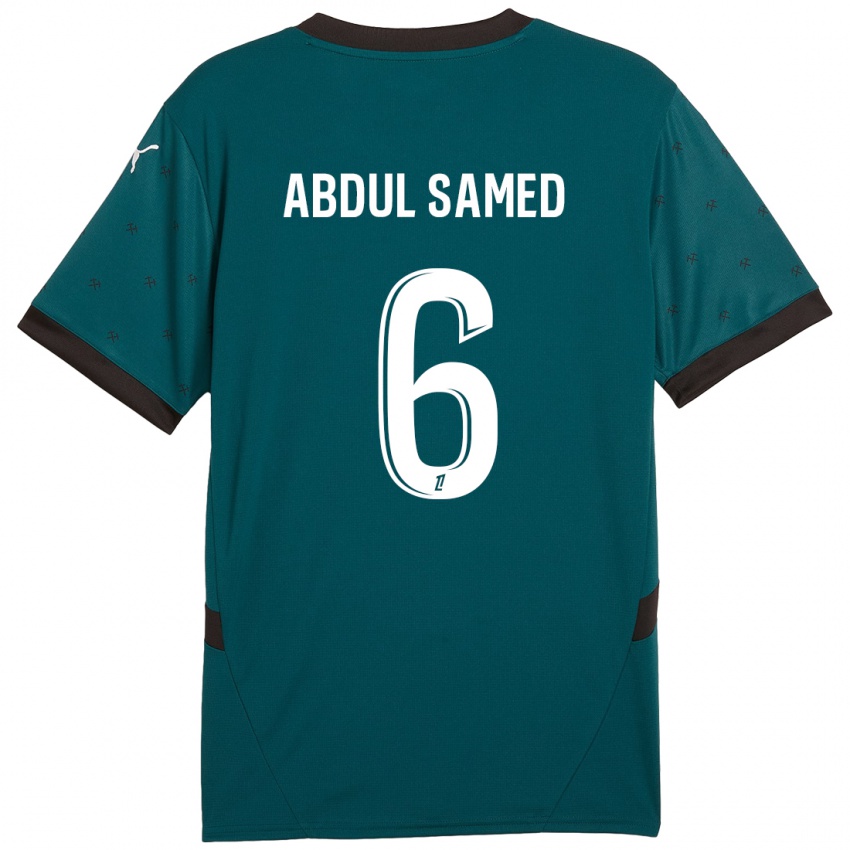 Niño Camiseta Salis Abdul Samed #6 Verde Oscuro 2ª Equipación 2024/25 La Camisa Chile