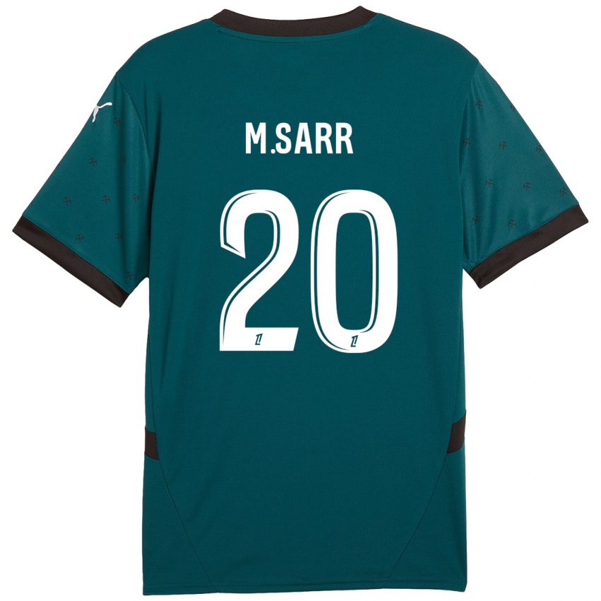 Niño Camiseta Malang Sarr #20 Verde Oscuro 2ª Equipación 2024/25 La Camisa Chile