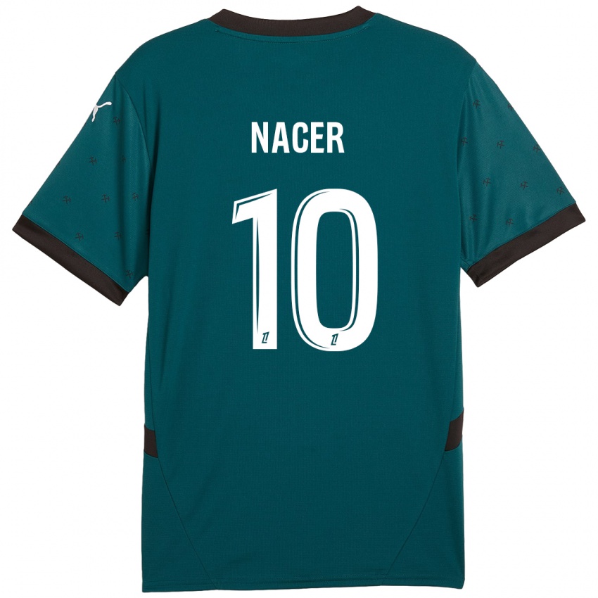 Niño Camiseta Myriem Nacer #10 Verde Oscuro 2ª Equipación 2024/25 La Camisa Chile