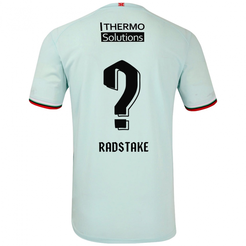 Niño Camiseta Ruben Radstake #0 Verde Claro 2ª Equipación 2024/25 La Camisa Chile