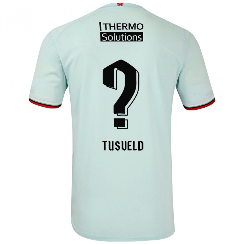 Niño Camiseta Tijn Tusveld #0 Verde Claro 2ª Equipación 2024/25 La Camisa Chile