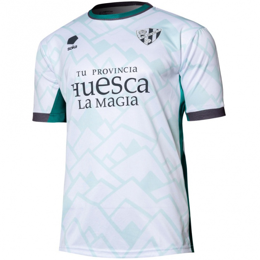 Niño Camiseta Yuki Nakata #20 Blanco Verde 2ª Equipación 2024/25 La Camisa Chile