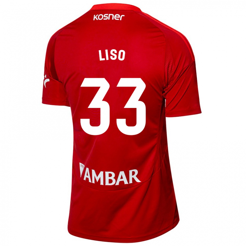 Niño Camiseta Adrián Liso #33 Blanco Azul 2ª Equipación 2024/25 La Camisa Chile