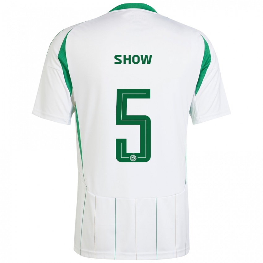 Niño Camiseta Show #5 Blanco Verde 2ª Equipación 2024/25 La Camisa Chile