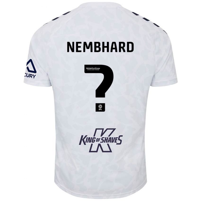 Niño Camiseta Kesiah Nembhard #0 Blanco 2ª Equipación 2024/25 La Camisa Chile