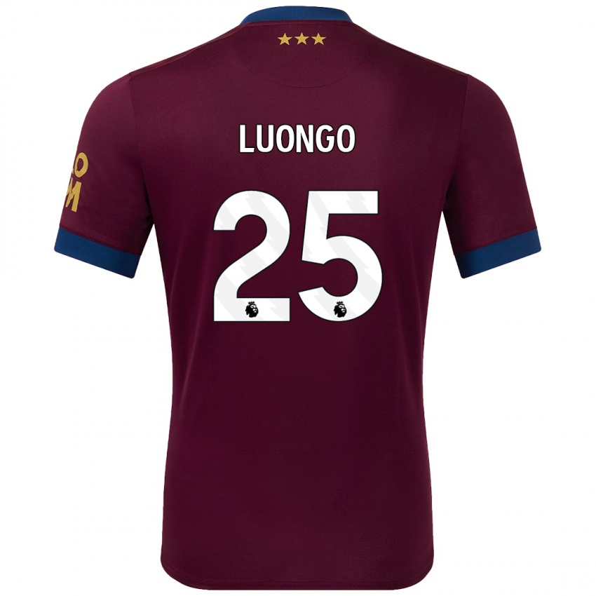 Niño Camiseta Massimo Luongo #25 Marrón 2ª Equipación 2024/25 La Camisa Chile