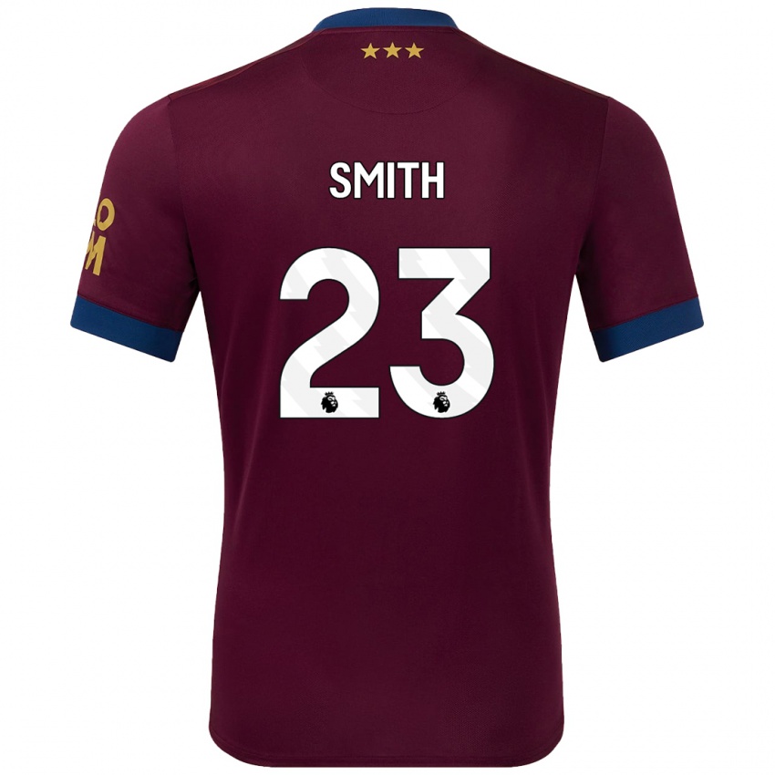 Niño Camiseta Abbi Smith #23 Marrón 2ª Equipación 2024/25 La Camisa Chile