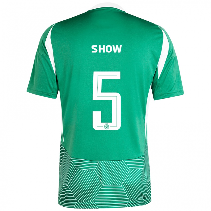 Hombre Camiseta Show #5 Verde Blanco 1ª Equipación 2024/25 La Camisa Chile