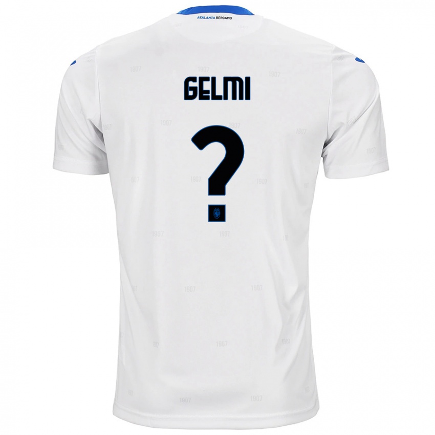 Hombre Camiseta Ludovico Gelmi #0 Blanco 2ª Equipación 2024/25 La Camisa Chile