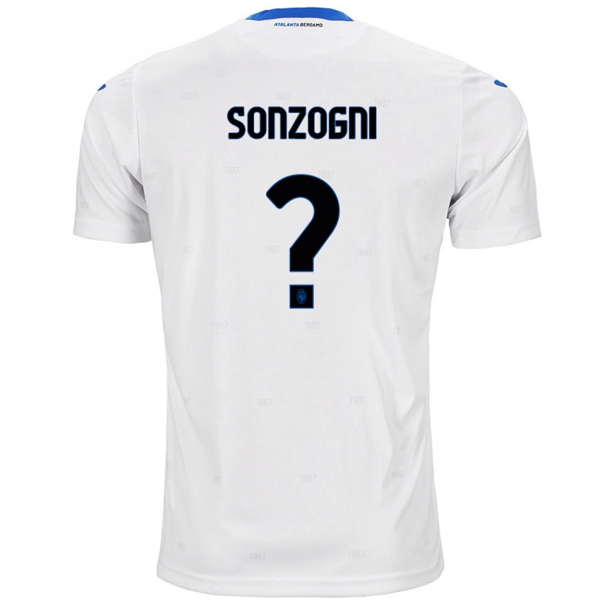 Hombre Camiseta Mattia Sonzogni #0 Blanco 2ª Equipación 2024/25 La Camisa Chile