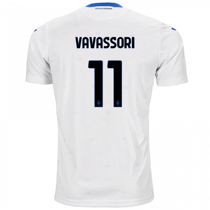 Hombre Camiseta Dominic Vavassori #11 Blanco 2ª Equipación 2024/25 La Camisa Chile