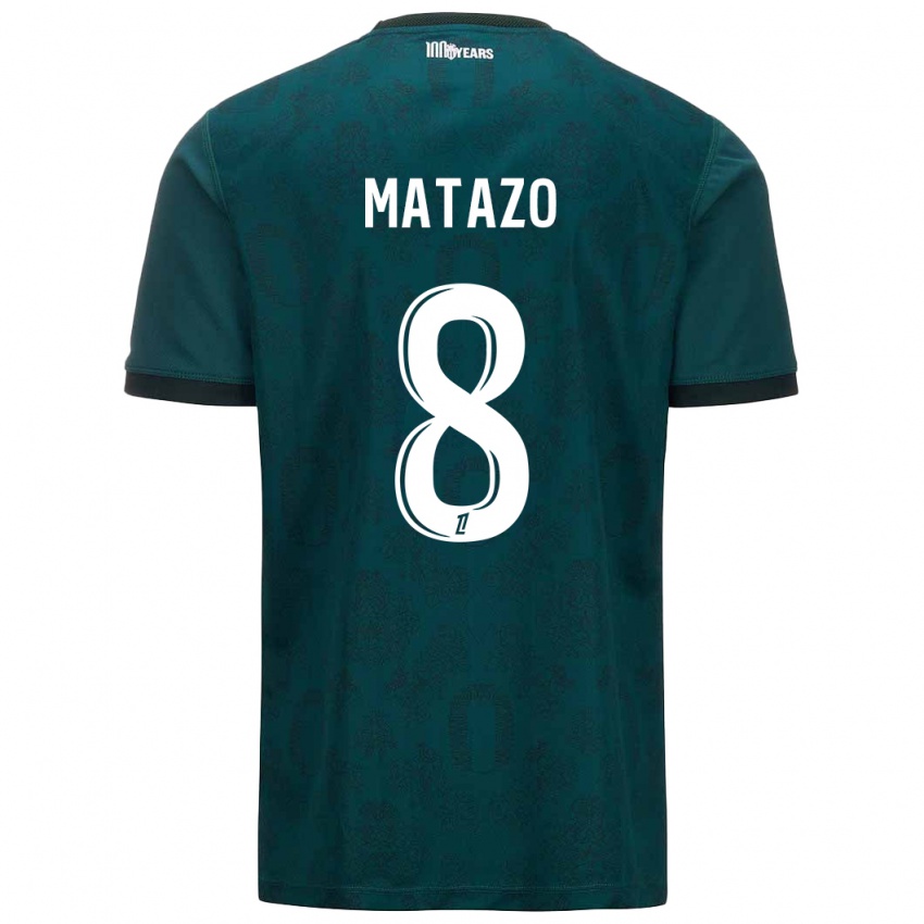 Hombre Camiseta Eliot Matazo #8 Verde Oscuro 2ª Equipación 2024/25 La Camisa Chile