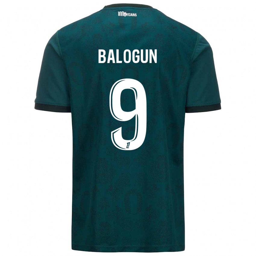 Hombre Camiseta Folarin Balogun #9 Verde Oscuro 2ª Equipación 2024/25 La Camisa Chile