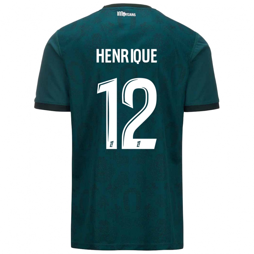 Hombre Camiseta Caio Henrique #12 Verde Oscuro 2ª Equipación 2024/25 La Camisa Chile