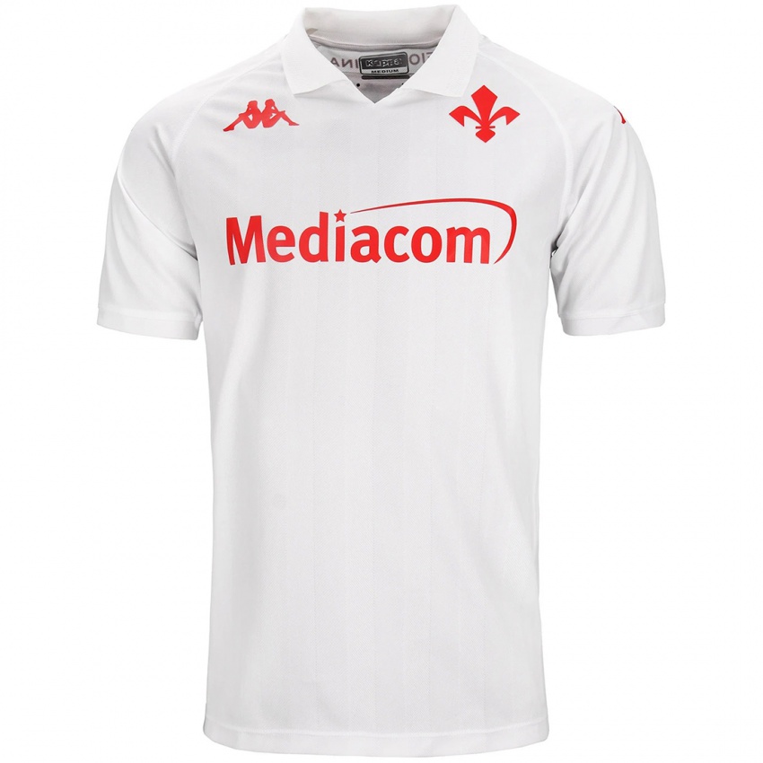 Hombre Camiseta Michaela Catena #10 Blanco 2ª Equipación 2024/25 La Camisa Chile