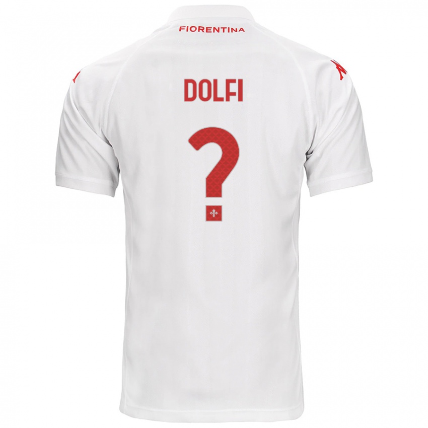 Hombre Camiseta Brando Dolfi #0 Blanco 2ª Equipación 2024/25 La Camisa Chile