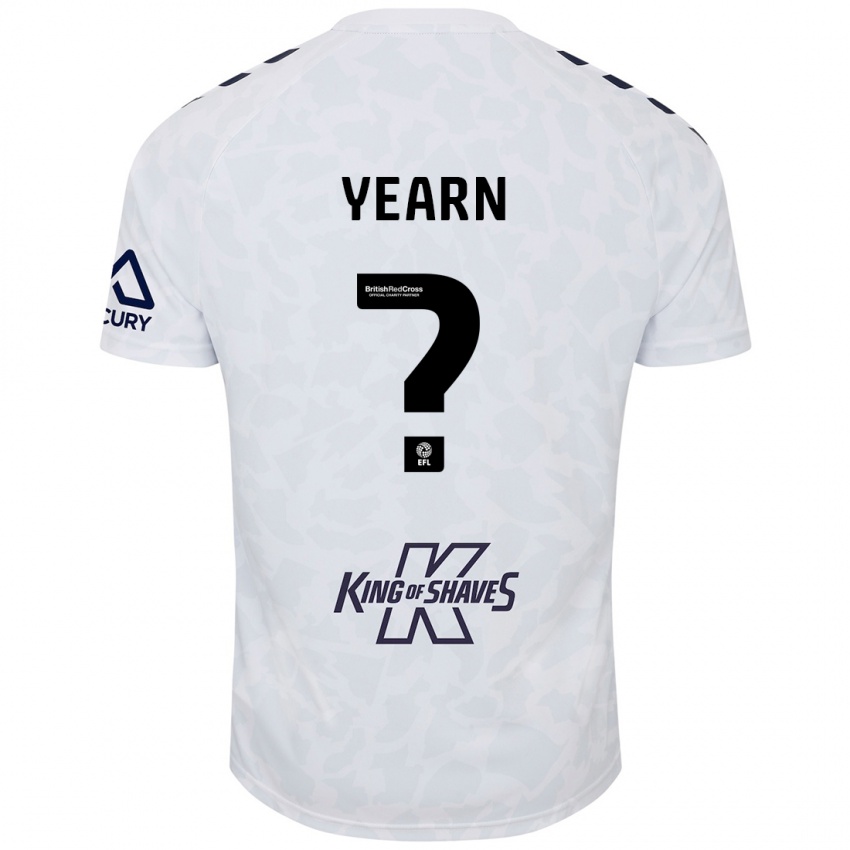 Hombre Camiseta Kai Yearn #0 Blanco 2ª Equipación 2024/25 La Camisa Chile