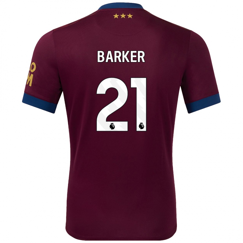 Hombre Camiseta Maisy Barker #21 Marrón 2ª Equipación 2024/25 La Camisa Chile