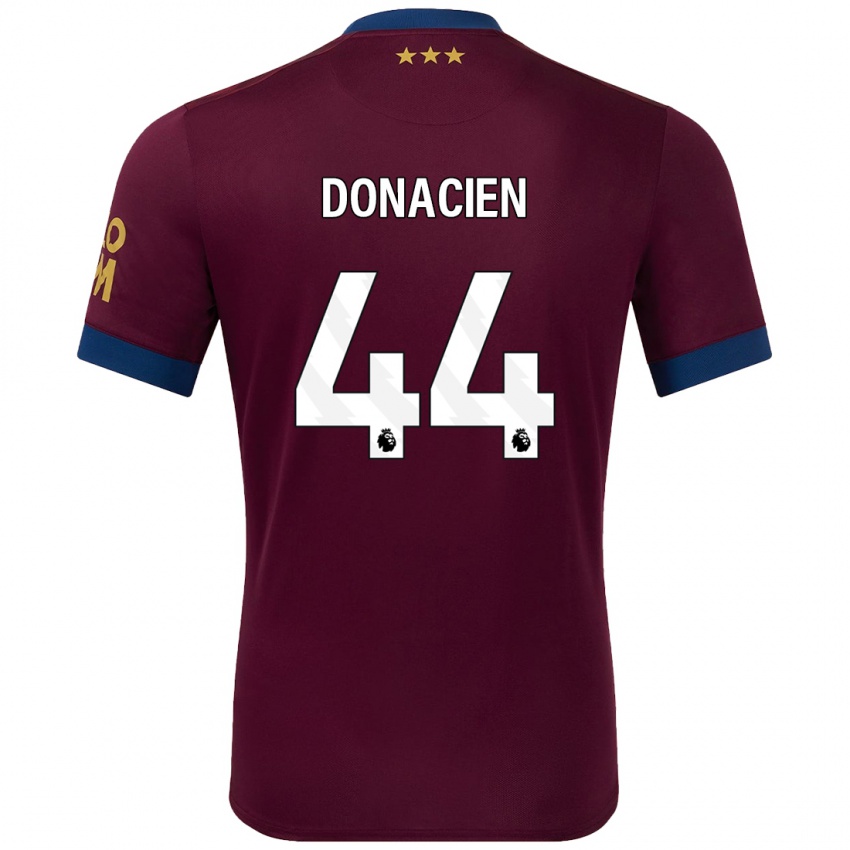 Hombre Camiseta Janoi Donacien #44 Marrón 2ª Equipación 2024/25 La Camisa Chile