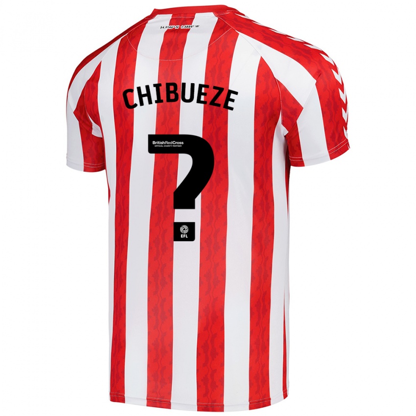 Niño Camiseta Kelechi Chibueze #0 Rojo Blanco 1ª Equipación 2024/25 La Camisa Chile