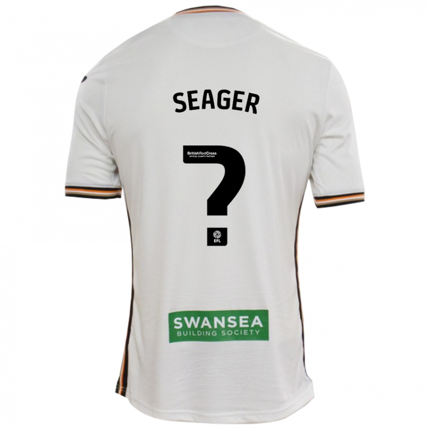 Niño Camiseta Sam Seager #0 Blanco 1ª Equipación 2024/25 La Camisa Chile