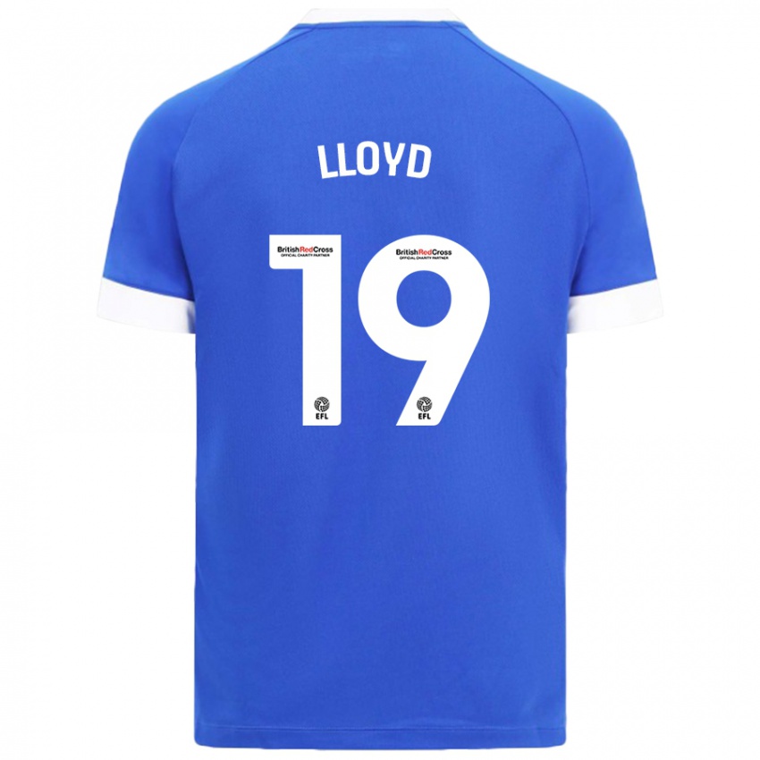 Niño Camiseta Madison Lloyd #19 Azul Cielo 1ª Equipación 2024/25 La Camisa Chile