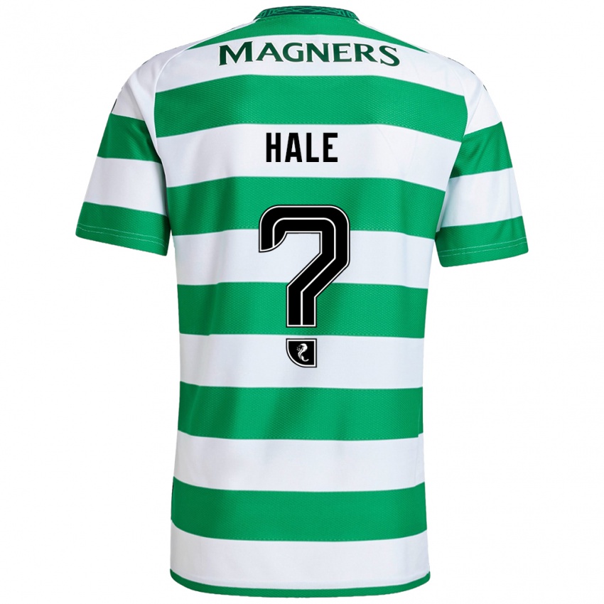 Niño Camiseta Finlay Hale #0 Verde Blanco 1ª Equipación 2024/25 La Camisa Chile