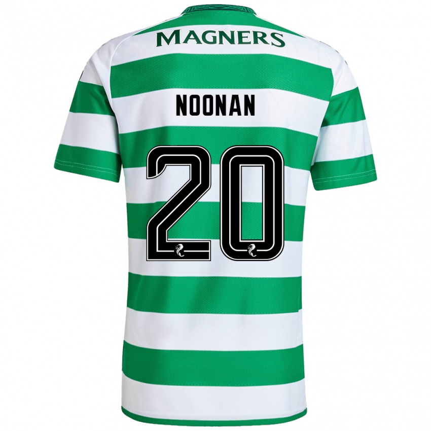 Niño Camiseta Saoirse Noonan #20 Verde Blanco 1ª Equipación 2024/25 La Camisa Chile