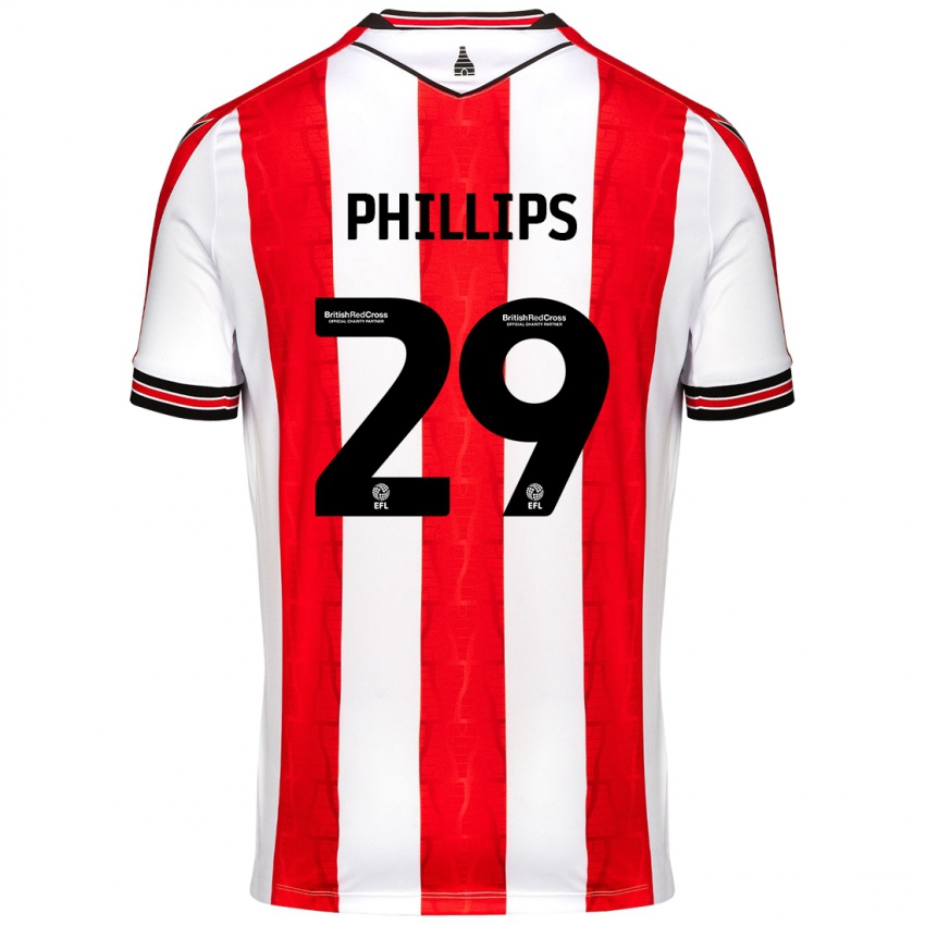 Niño Camiseta D'margio Wright-Phillips #29 Rojo Blanco 1ª Equipación 2024/25 La Camisa Chile