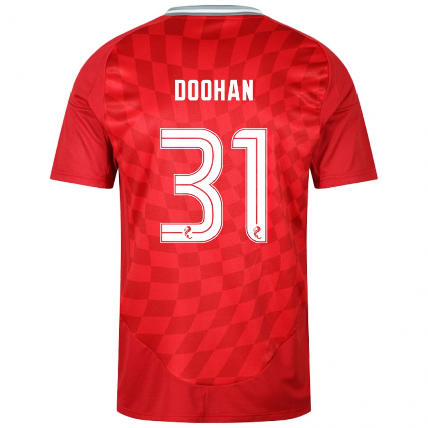 Niño Camiseta Ross Doohan #31 Rojo 1ª Equipación 2024/25 La Camisa Chile