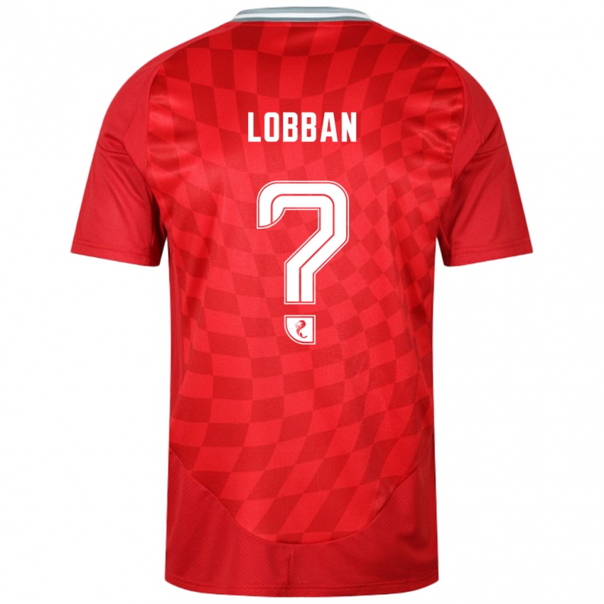 Niño Camiseta Dylan Lobban #0 Rojo 1ª Equipación 2024/25 La Camisa Chile