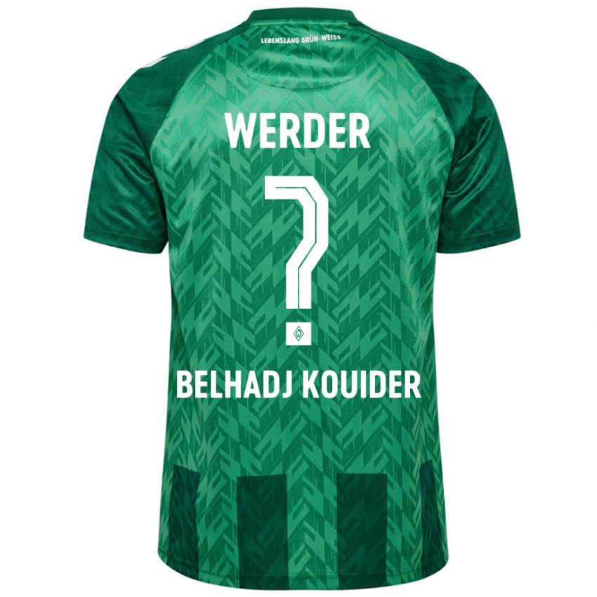 Niño Camiseta Mahfoud Belhadj Kouider #0 Verde 1ª Equipación 2024/25 La Camisa Chile