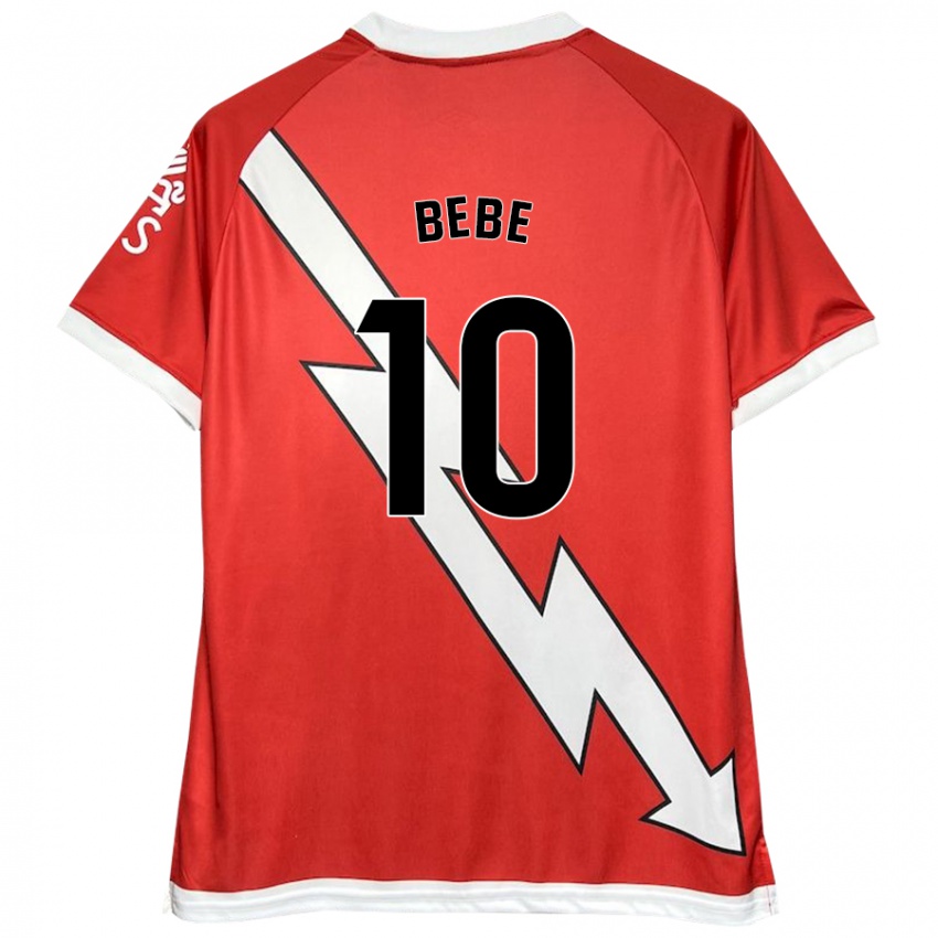 Niño Camiseta Bebé #10 Blanco Rojo 1ª Equipación 2024/25 La Camisa Chile