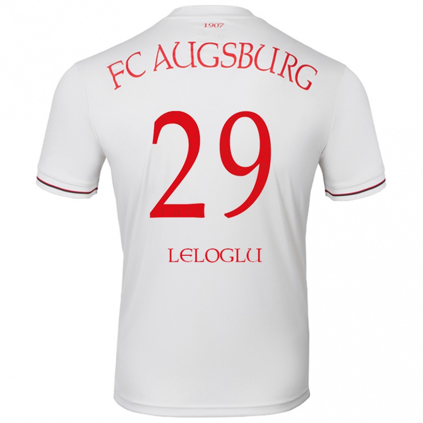 Niño Camiseta Aras Leloglu #29 Blanco 1ª Equipación 2024/25 La Camisa Chile