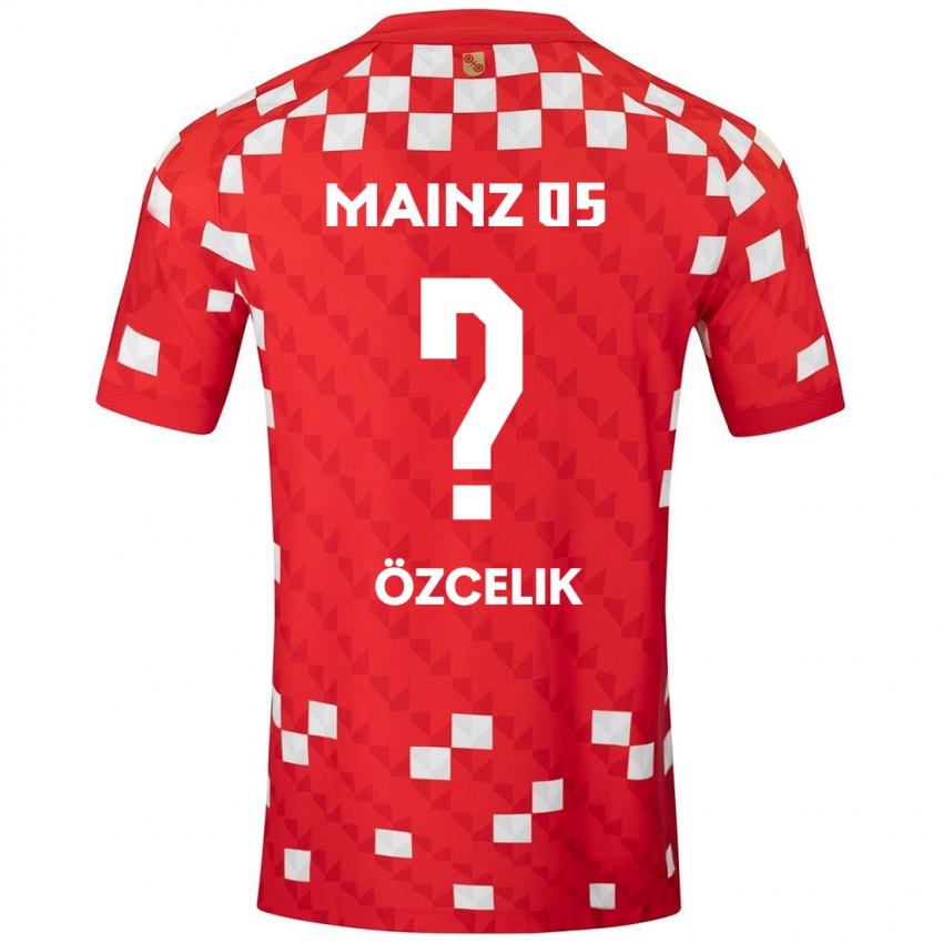 Niño Camiseta Mehmet Özcelik #0 Blanco Rojo 1ª Equipación 2024/25 La Camisa Chile