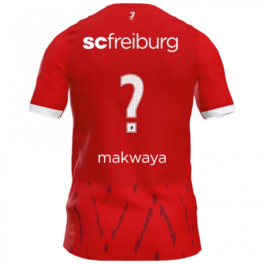 Niño Camiseta Jayden Makwaya #0 Rojo 1ª Equipación 2024/25 La Camisa Chile