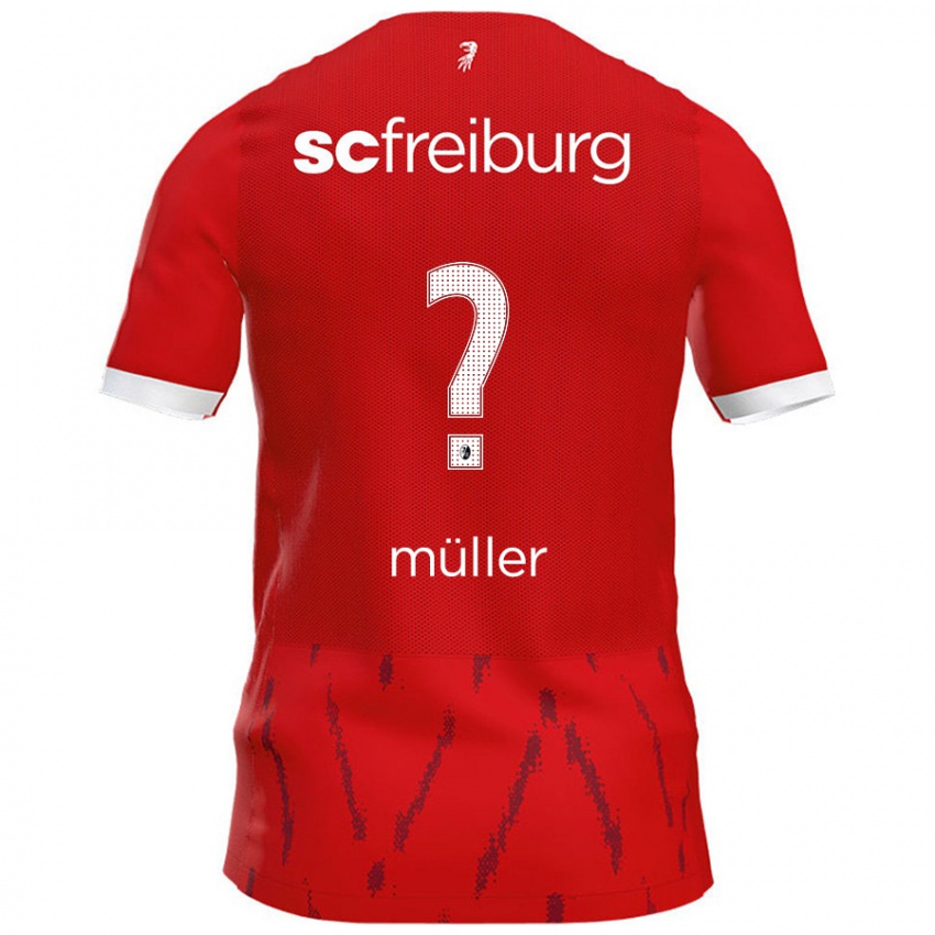 Niño Camiseta Phillip Müller #0 Rojo 1ª Equipación 2024/25 La Camisa Chile